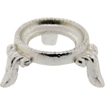 Silver Stand For Crystal Sphere 1.25″DIA