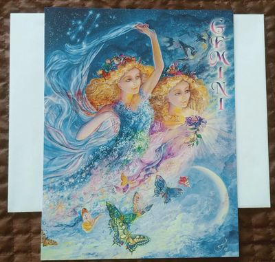 LT Gemini Greeting Card