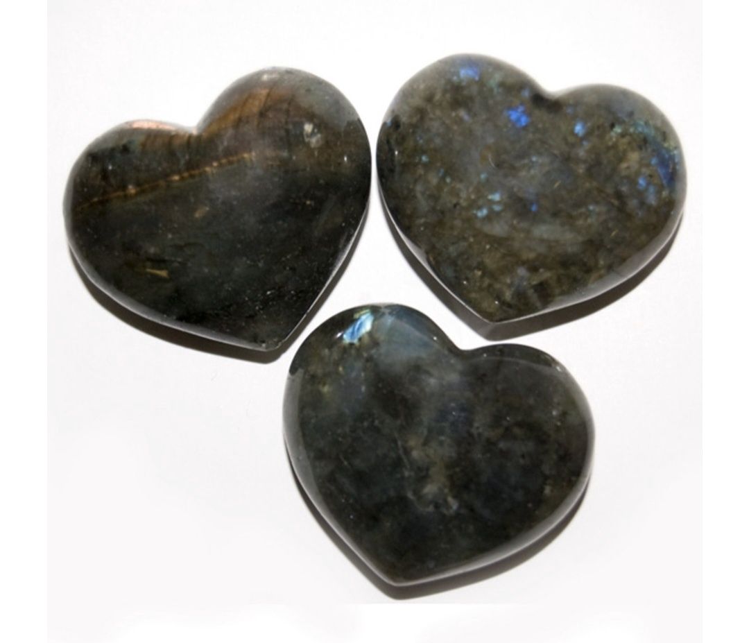 Puffy Heart Stones - Lepidolite