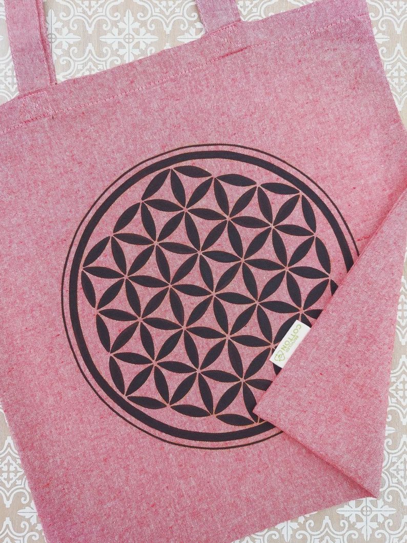 Flower of Life Cloth Bags