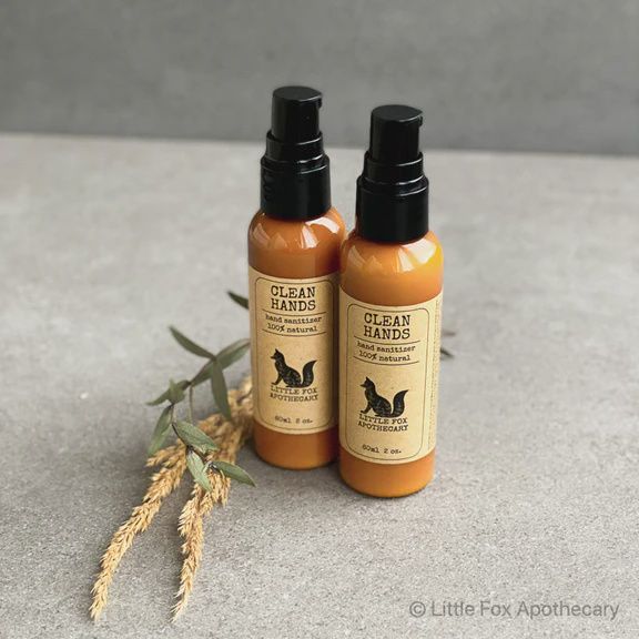Little Fox Apothecary Clean Hands Sanitizing Lotion