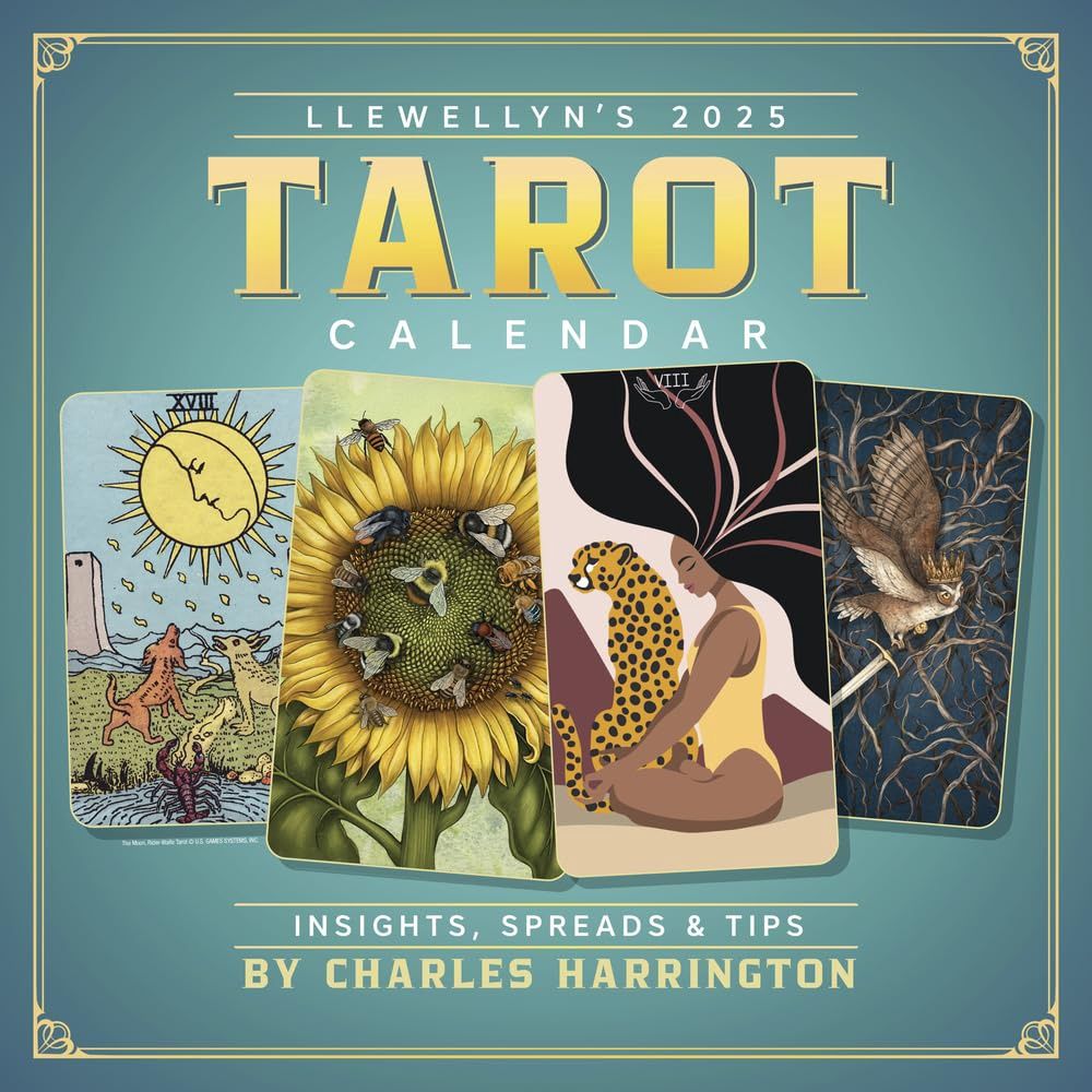 Llewellyn&#39;s Tarot 2025 Wall Calendar