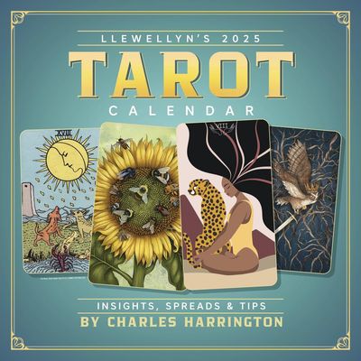 Llewellyn's Tarot 2025 Wall Calendar