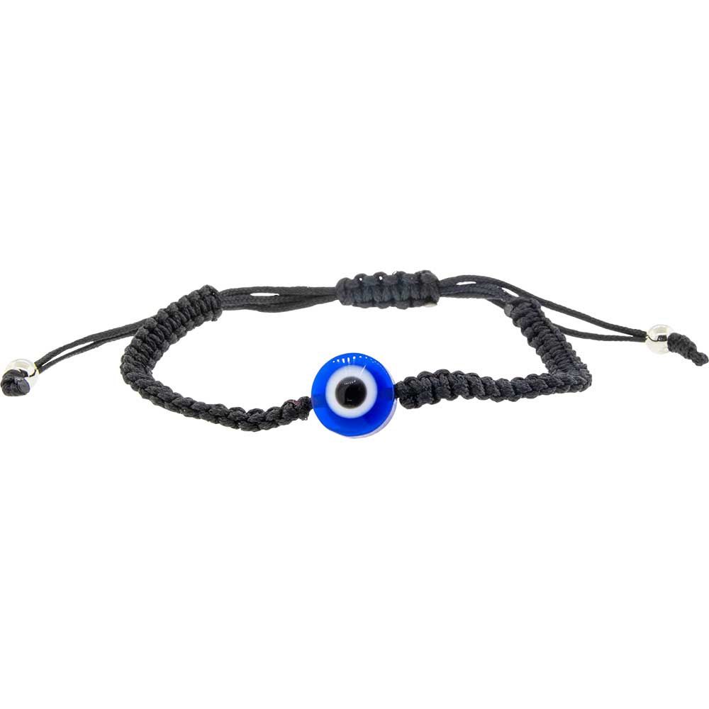 Evil Eye Bracelet - Adjustable Black Cord