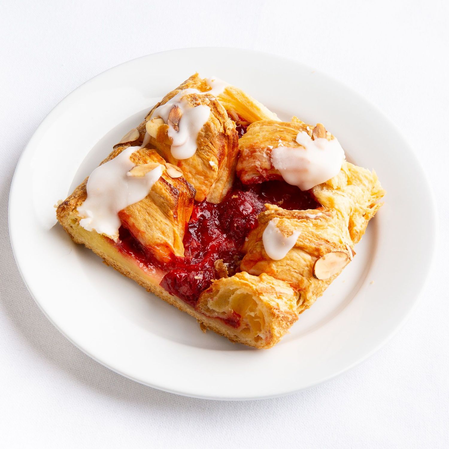 Cherry Strudel - slice