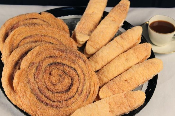 Cinnamon Crisps and Danish Waffles (Online)
