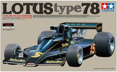 Tamiya 1/12 Lotus Type 78 Race Car 12037