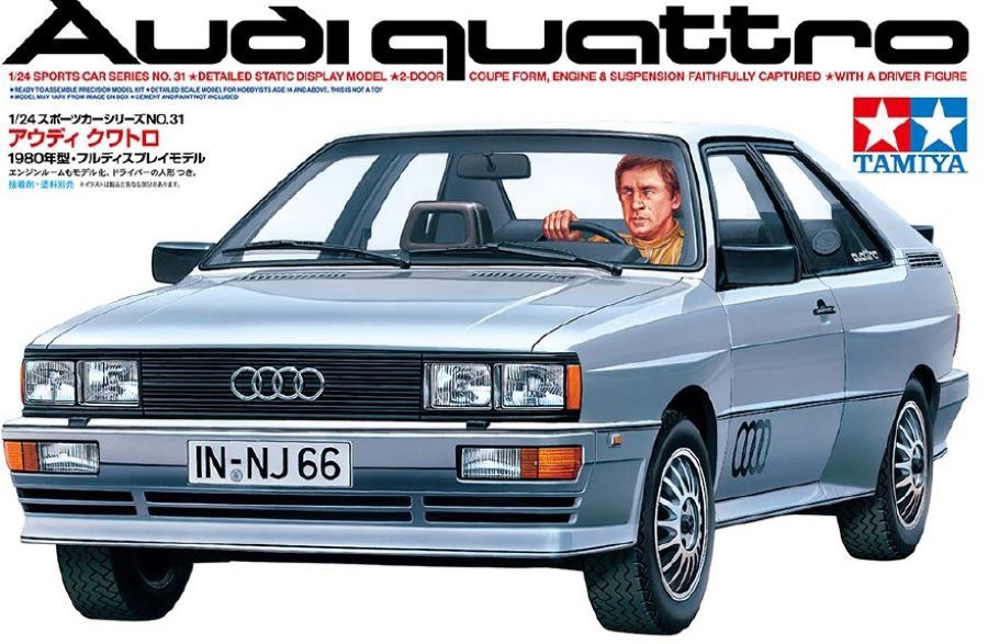 Tamiya 1/24 Audi Quattro 24031