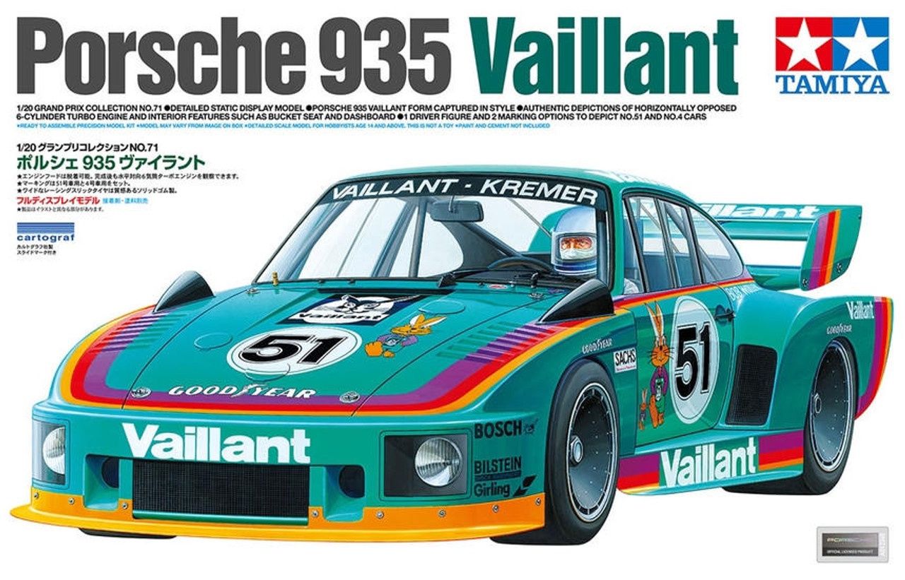 Tamiya 1/20 Porsche 935 Vaillant 20071