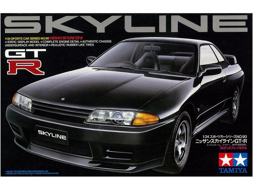Tamiya 1/24 1989 Nissan Skyline GT-R 24090