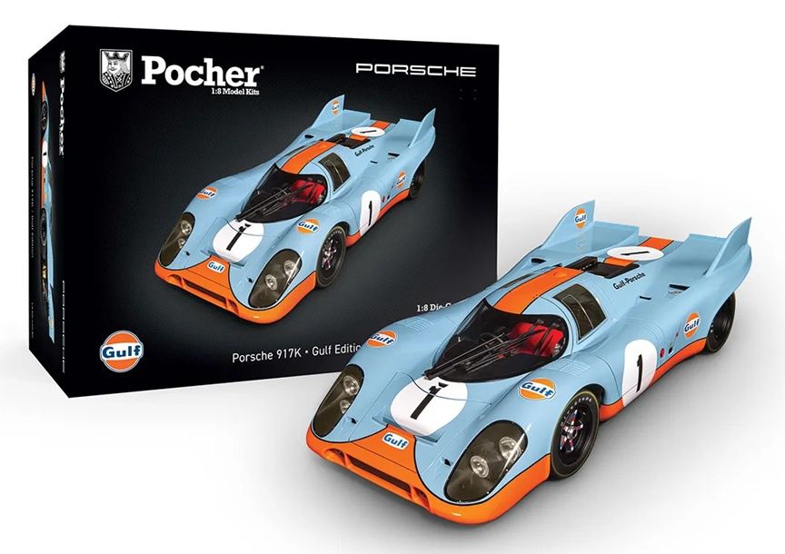 Pocher 1/8 Porsche 917K -  Gulf Edition HK118