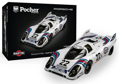 Pocher 1/8 Porsche 917KH - Martini Edition HK122