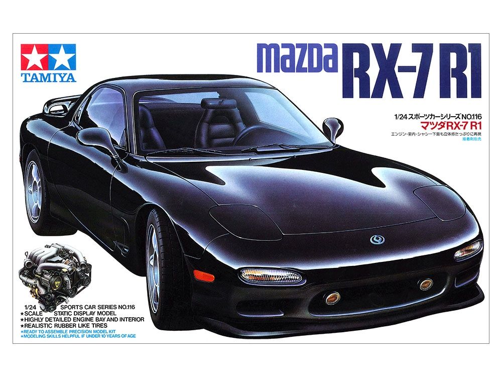 Tamiya 1/24 Mazda RX-7 R1 24116