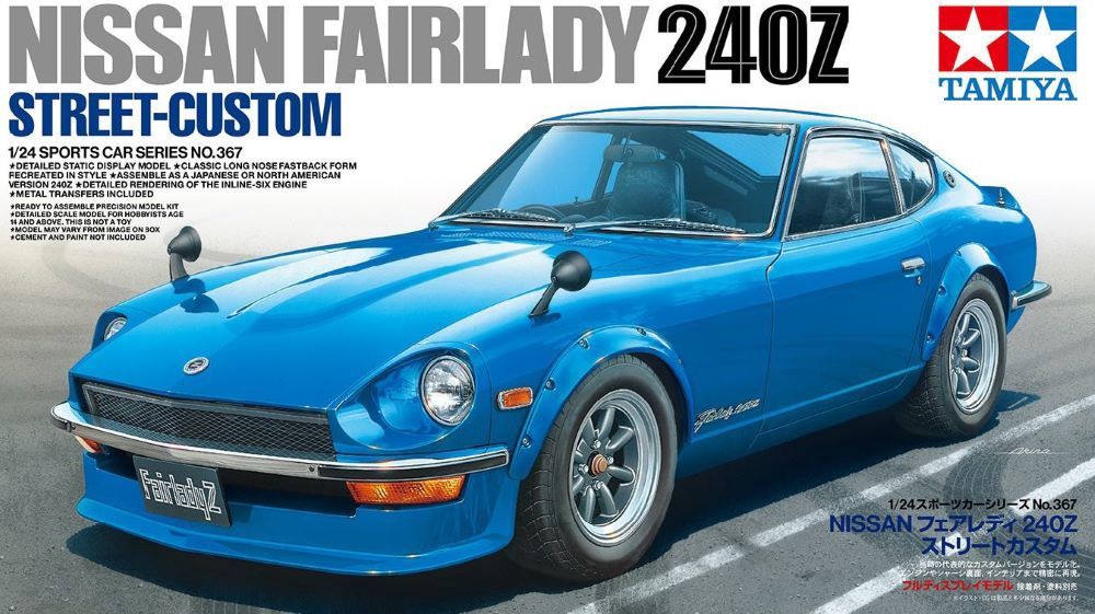 Tamiya 1/24 Nissan Fairlady 240Z Street-Custom 24367