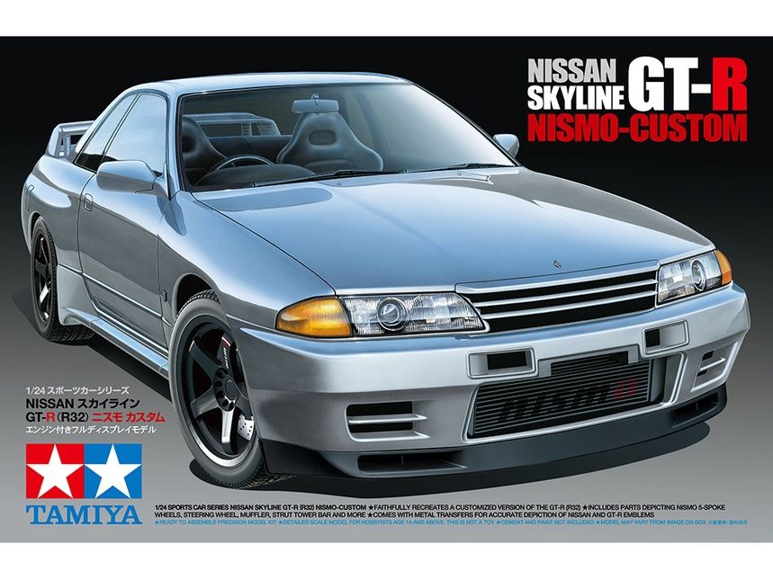 Tamiya 1/24 Nissan Skyline GTR R32 Nismo-Custom 24341