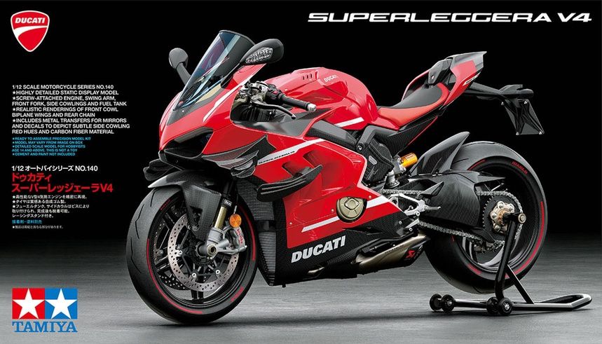 Tamiya 1/12 Ducati Superleggera V4 14140