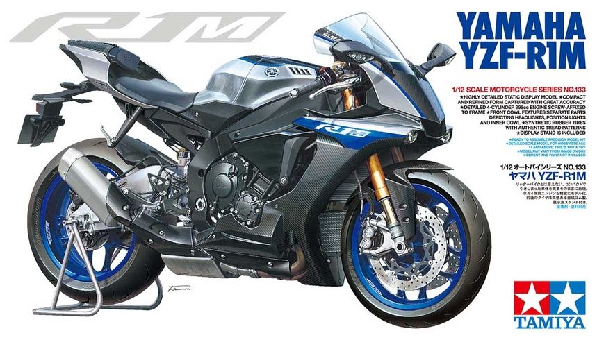 Tamiya 1/12 Yamaha YZF-R1M 14133