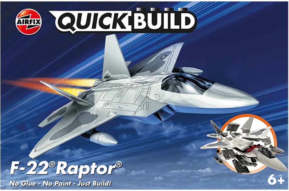 Airfix Quickbuild  F-22 Raptor J6005