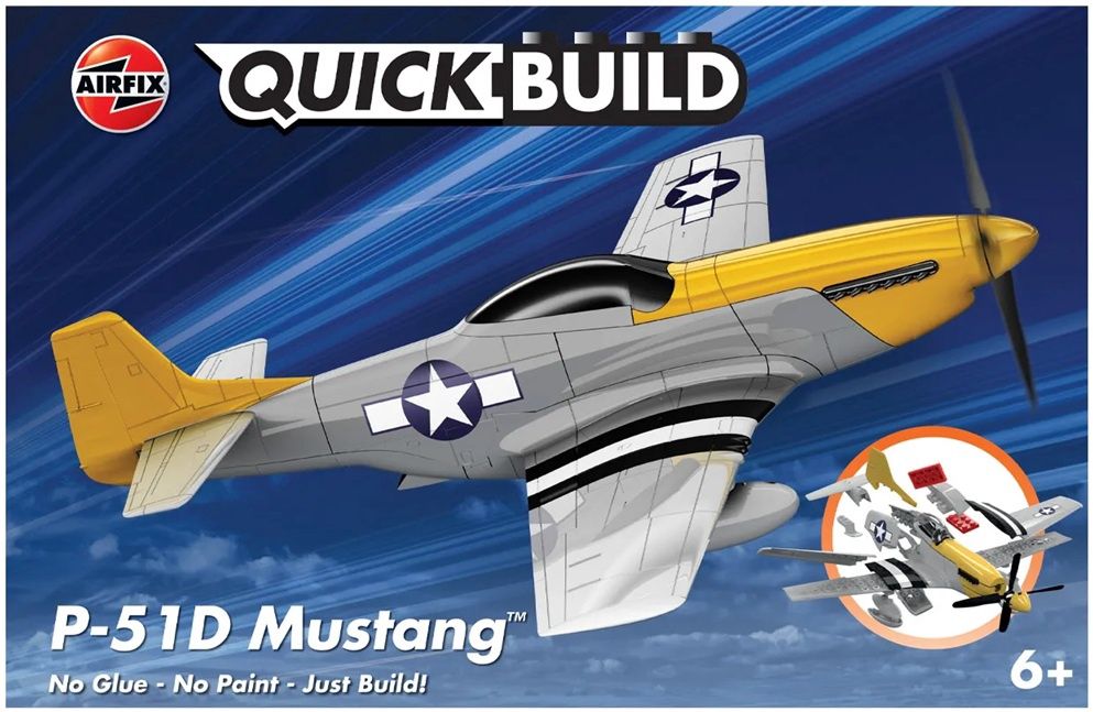 Airfix Quickbuild  P-51D Mustang J6016