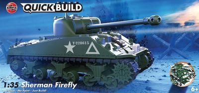 Airfix Quickbuild  Sherman Firefly Tank J6042