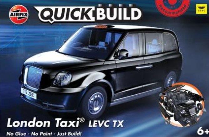 Airfix Quickbuild  London Taxi LEVC TX J6051
