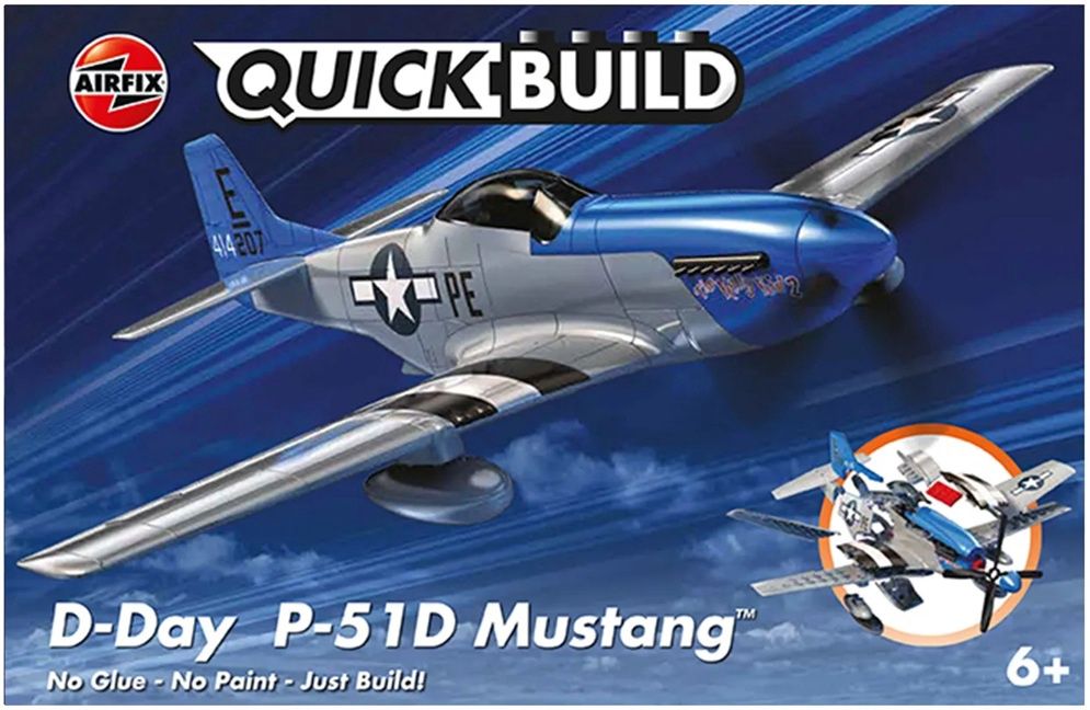 Airfix Quickbuild  D-Day P-51D Mustang J6046