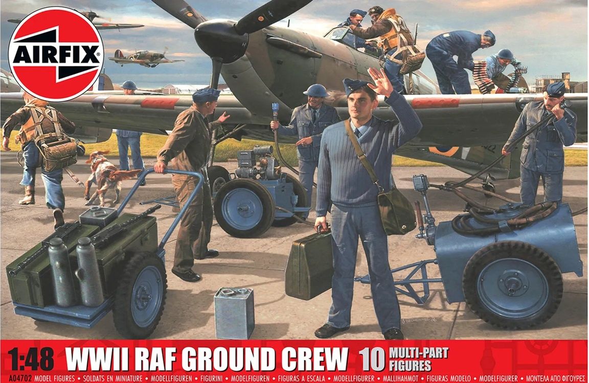 Airfix 1/48 RAF Ground Crew Figures A04702