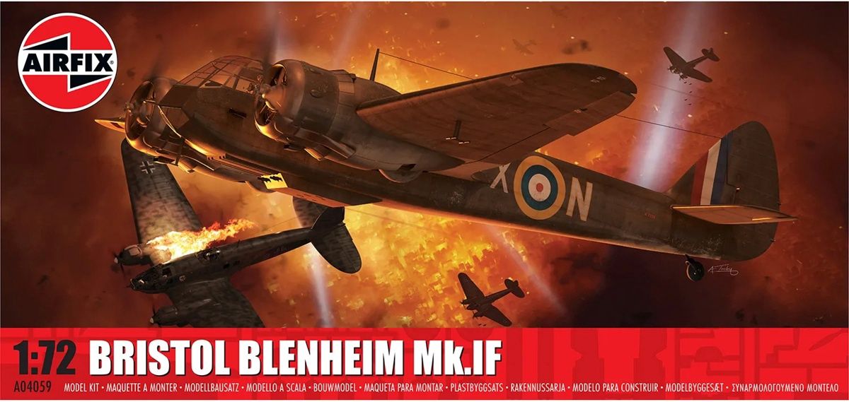 Airfix 1/72 Bristol Blenheim Mk.IF A04059