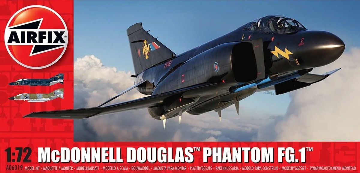 Airfix 1/72 McDonnell Douglas Phantom FG.1 RAF A06019