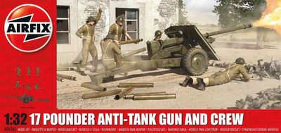 Airfix 1/32 17 Pdr Anti-Tank Gun A06361