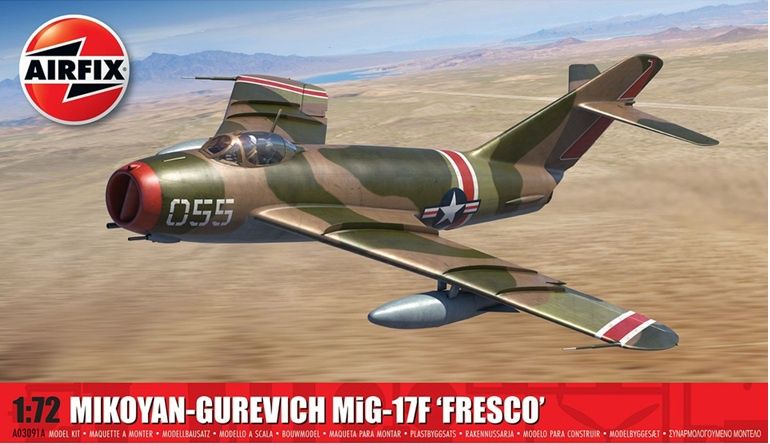 Airfix 1/72 Mikoyan-Gurevich MiG-17F &#39;Fresco&#39; A03091A