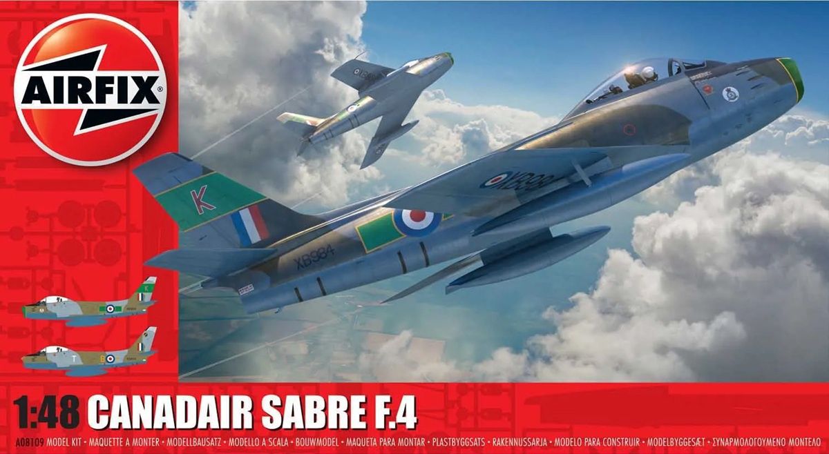 Airfix 1/48 Canadair Sabre F.4 A08109