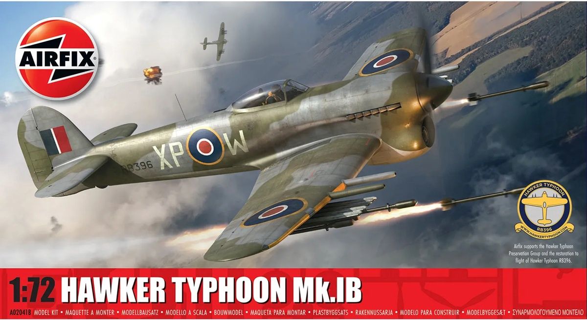 Airfix 1/72 Hawker Typhoon Mk.IB A02041B