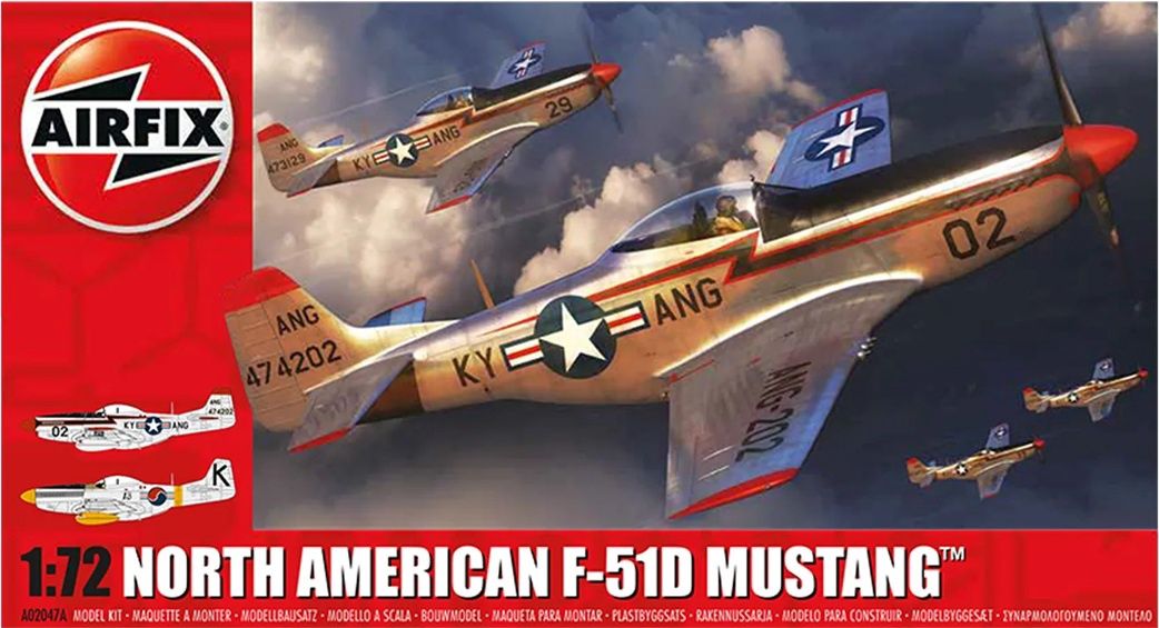 Airfix 1/72 North American F-51D Mustang A02047A