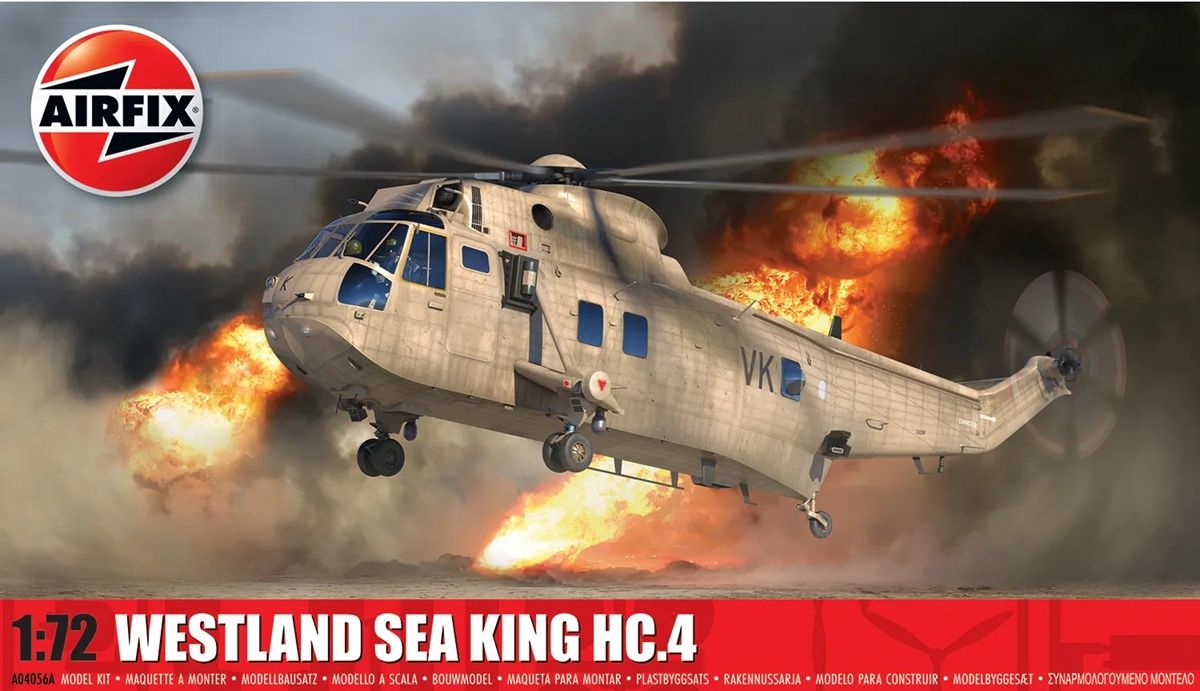 Airfix 1/72 Westland Sea King HC.4 A04056A