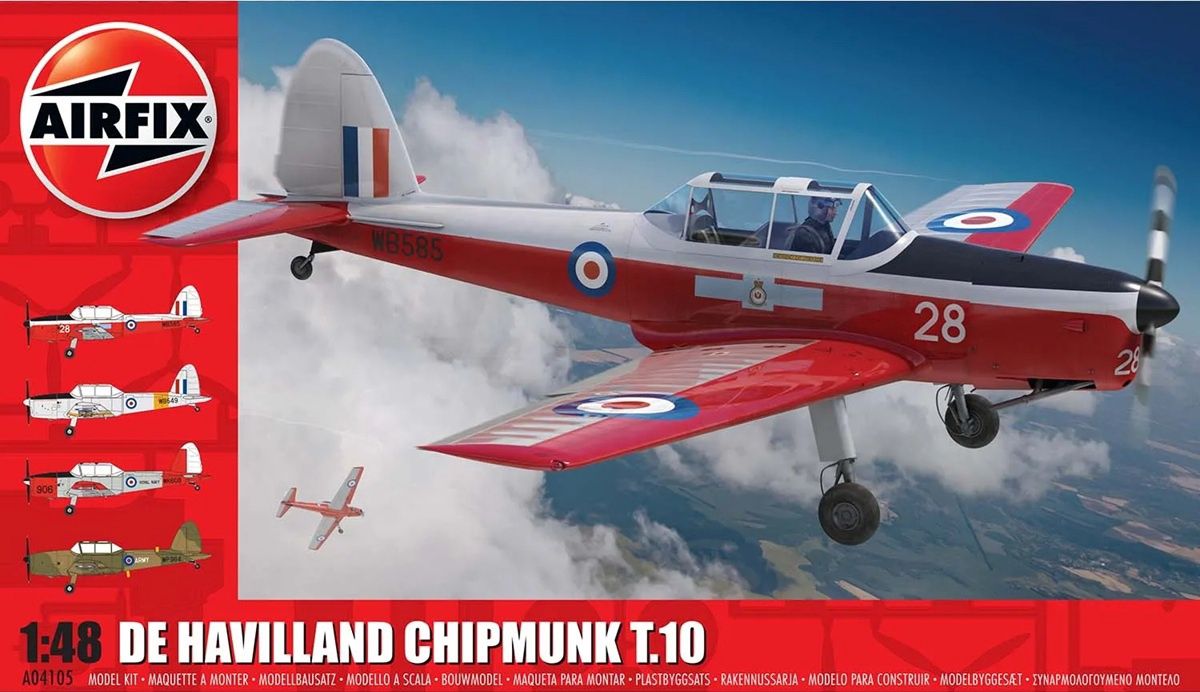 Airfix 1/48 de Havilland Chipmunk T 10 A04105