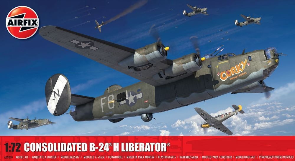 Airfix 1/72 Consolidated B-24H Liberator A09010