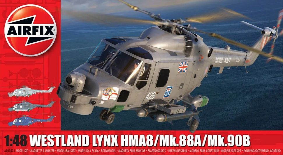 Airfix 1/48 Westland Lynx Mk 88A HMA 8 Mk 90B A10107A
