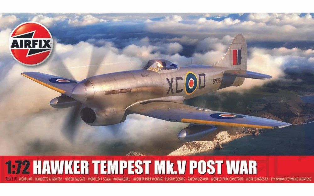 Airfix 1/72 Hawker Tempest Mk.V Post War A02110