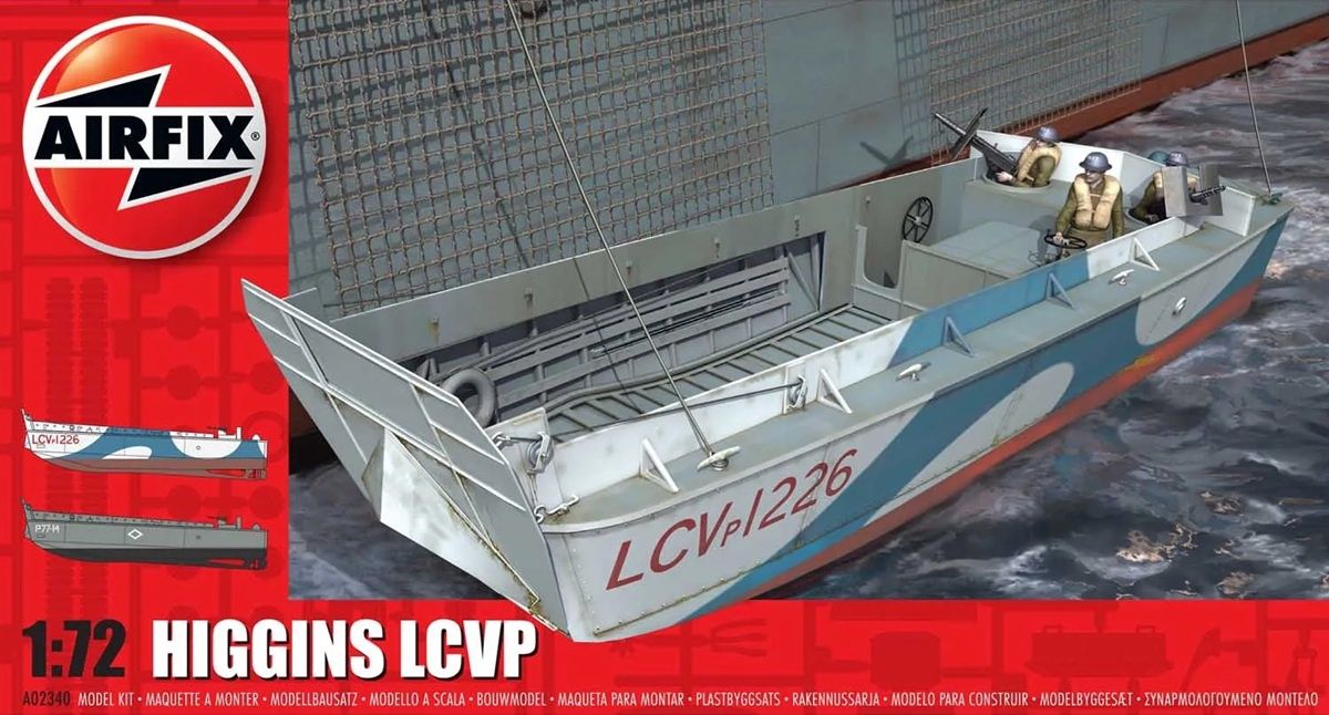 Airfix 1/72 Higgins LCVP A02340