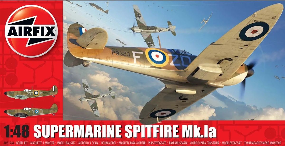Airfix 1/48 Supermarine Spitfire Mk.Ia A05126A