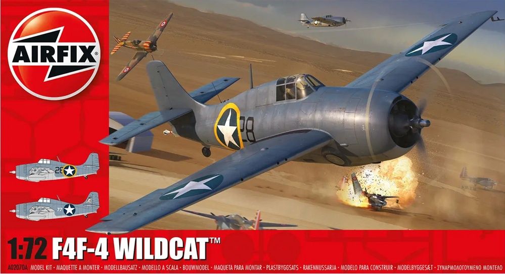 Airfix 1/72 Grumman F4F-4 Wildcat A02070A