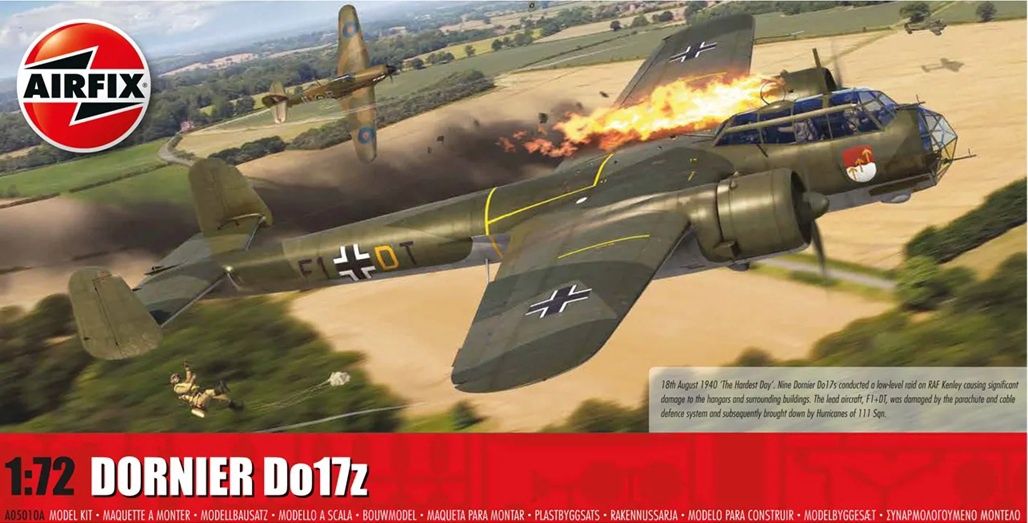 Airfix 1/72 Dornier Do.17z A05010A
