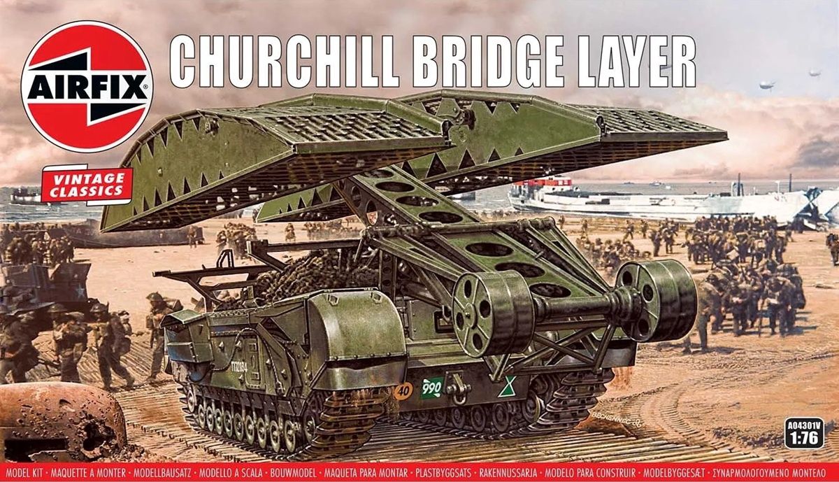 Airfix Vintage 1/76 Churchill Bridge Layer A04301V