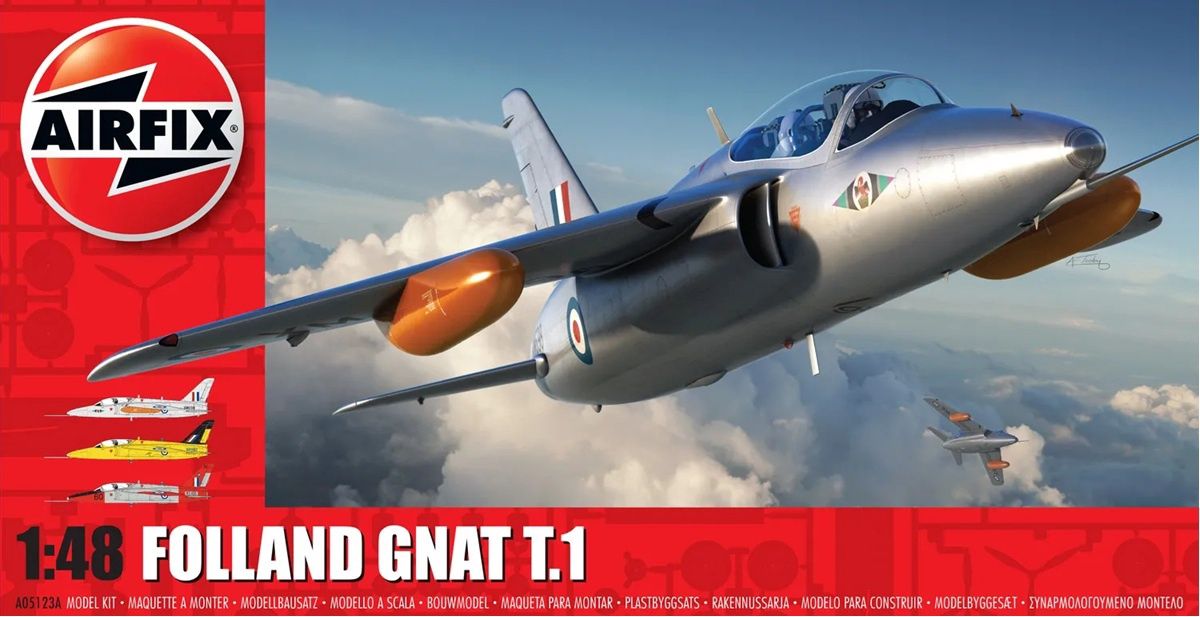 Airfix 1/48 Folland Gnat T.1 A05123A