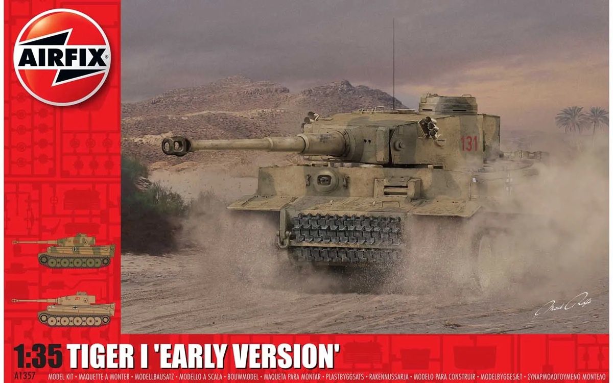 Airfix 1/35 Tiger I &#39;Early Version&#39; A1357