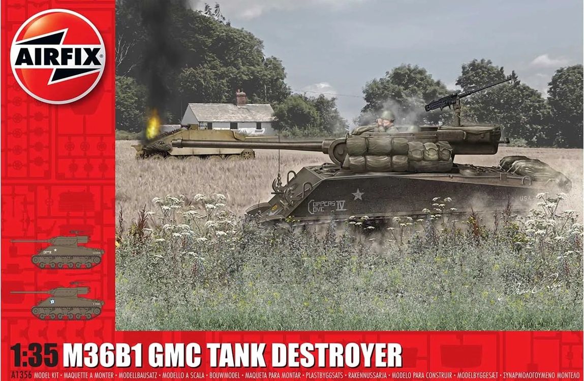 Airfix 1/35 M36B1 GMC Tank Destroyer A1356