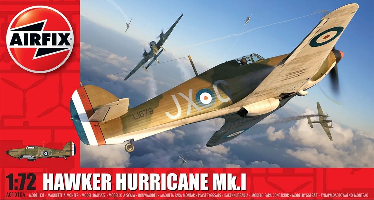 Airfix 1/72 Hawker Hurricane Mk.I A01010A