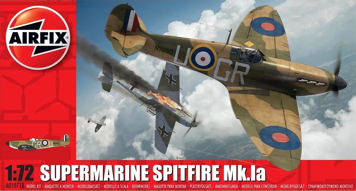 Airfix 1/72 Supermarine Spitfire Mk.Ia A01071B
