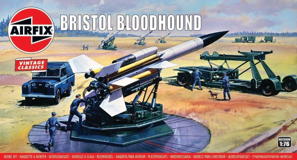 Airfix Vintage 1/76 Bristol Bloodhound A02309V